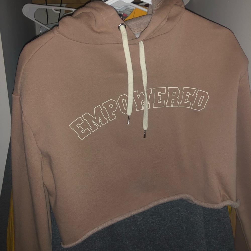 Crop sweater